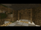 a minecraft room with a sign that says " the kingdom "