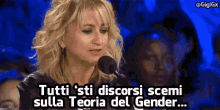 Luciana Littizzetto Teoria Gender GIF - Luciana Littizzetto Teoria Gender Italias Got Talent GIFs