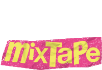 Mixtape Play The Mixtape Sticker - Mixtape Play The Mixtape Mixtape Banner Stickers