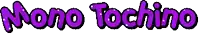 the word momo is written in purple letters