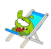 Its Too Hot Om Nom Sticker - Its Too Hot Om Nom Om Nom And Cut The Rope Stickers