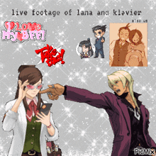 live footage of lana and klavier also ui by picmix