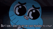 Nope Gumball GIF - Nope Gumball Pounded GIFs