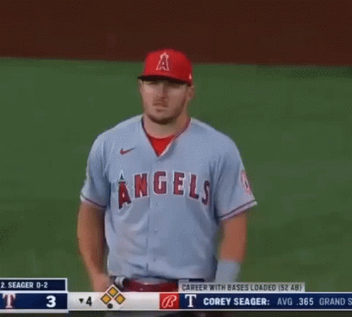 Mike Trout Angels GIF - Mike Trout Angels Angels Baseball - Discover &  Share GIFs