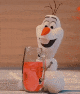 I Am So Thirsty Olaf GIF - I Am So Thirsty Olaf Gif GIFs