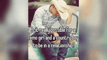 Is It Really Possible For An Emo Girl And A Country Boy GIF - Is It Really Possible For An Emo Girl And A Country Boy GIFs