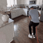 Cleaning The House Daniel Labelle GIF - Cleaning The House Daniel Labelle Caleb Labelle GIFs