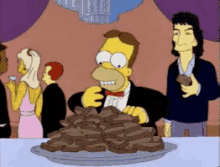 Brownies GIF - Brownies Simpsons Homer Simpson GIFs