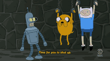 Futurama Adventure Time GIF - Futurama Adventure Time What Time Is It GIFs