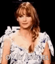 Jennifer Lawrence Okay GIF - Jennifer Lawrence Okay Thumbs Up GIFs