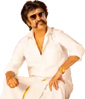 a man with a mustache and sunglasses is wearing a gold watch