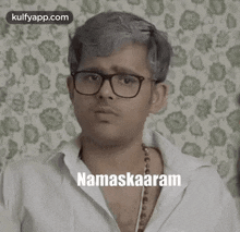 Namaskaaram.Gif GIF - Namaskaaram Karikku Arrangement Kalyanam GIFs