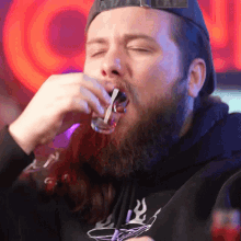 Drinking Chad Roberts GIF - Drinking Chad Roberts Cold Ones GIFs