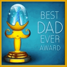 Best Dad Ever Award Happy Fathers Day GIF