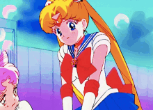 Sailor Moon Chibiusa Hug GIF - Sailor Moon Chibiusa Hug Sailor Moon GIFs