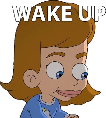 Wake Up Brittany Macdell Sticker - Wake Up Brittany Macdell Big Mouth Stickers