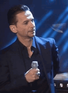 dave gahan depeche mode thinking tongue out