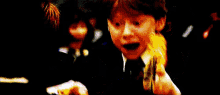 That'S Some Scary Food GIF - Harry Potter Sorcerer Stone Shocked GIFs