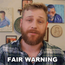 Fair Warning Grady Smith GIF - Fair Warning Grady Smith Just A Warning GIFs