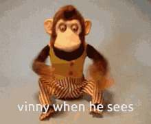 Vinny Monkey GIF - Vinny Monkey Clapping GIFs