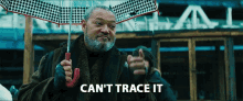 Cant Trace It Laurence Fishburne GIF - Cant Trace It Laurence Fishburne The Bowery King GIFs