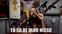 To Sóde Olho Nisso Just Keep An Eye On It GIF - To Sóde Olho Nisso Just Keep An Eye On It Check It Constantly GIFs
