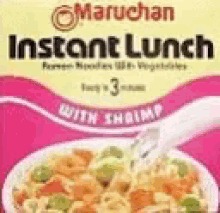 instant lunch