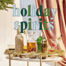 Holiday Spirits Drinks GIF - Holiday Spirits Drinks Cocktails GIFs