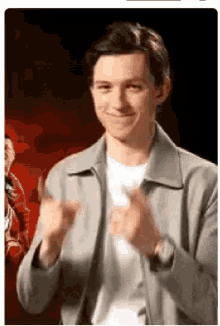 Tom Holland You The Man GIF - Tom Holland You The Man Smile GIFs