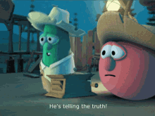 Hes Telling The Truth Its True Tho GIF - Hes Telling The Truth Its True Tho Jonah A Veggie Tales Movie GIFs