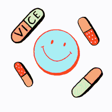 drugs pills pillen happy smile