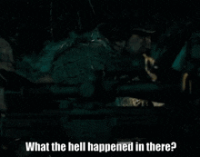 What The Hell Happened In There Seal Team GIF - What The Hell Happened In There Seal Team Ray Perry GIFs