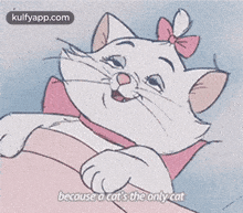 Because A Cat'S The Only Cat.Gif GIF - Because A Cat'S The Only Cat Drawing Art GIFs