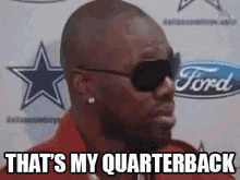 Thats My Quarterback Shades On GIF - Thats My Quarterback Shades On Interview GIFs