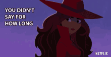 You Didnt Say For How Long Gina Rodriguez GIF - You Didnt Say For How Long Gina Rodriguez Carmen Sandiego GIFs