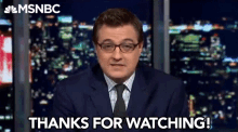 thanks for watching thankful ty thank you chris hayes