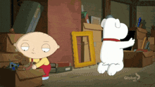 Family Guy Chomik GIF - Family Guy Chomik Lantern Jump GIFs