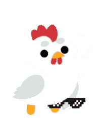 Chicken Sar GIF - Chicken Sar Super Animal Royale GIFs