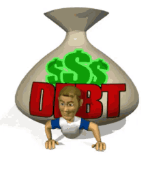 Crushed GIF - Debt Money Bag GIFs