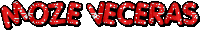 the word moze veceras is in red letters