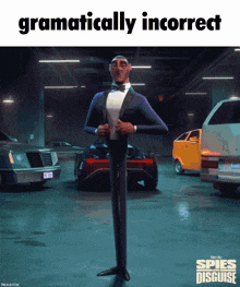 Spies In Disguise Gramatically Incorrect GIF - Spies In Disguise Gramatically Incorrect Get Real GIFs