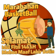 basketball basketball idul fitri stickers marabahan basketball barito kuala basketball kalimantan selatan basketball