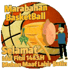 Basketball Basketball Idul Fitri Stickers Sticker - Basketball Basketball Idul Fitri Stickers Marabahan Basketball Stickers