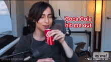 Aidan Gallagher Coke GIF - Aidan Gallagher Coke Coke Bottle GIFs