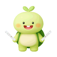 a green turtle holding two wii remotes with the letter n on them