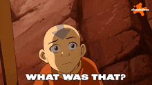 a cartoon character says what was that on a nickelodeon advertisement