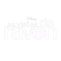 the logo for disney 's as visões da raven