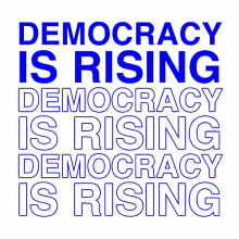 democracy is rising democracy rise up election2020 vote2020