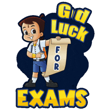 Good Luck For Exams Chhota Bheem GIF - Good Luck For Exams Chhota Bheem Aap Ke Exam Ke Liye All The Best GIFs