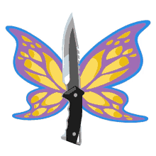 knife butterfly